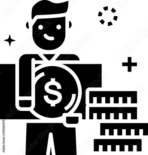 Incentive Icon. Business Motivation concept icon style 