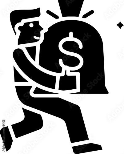 Wealth Icon. Business Motivation concept icon style 