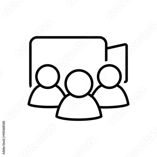 Video conference icon vector set. Video Call illustration sign collection. online training symbol or logo.