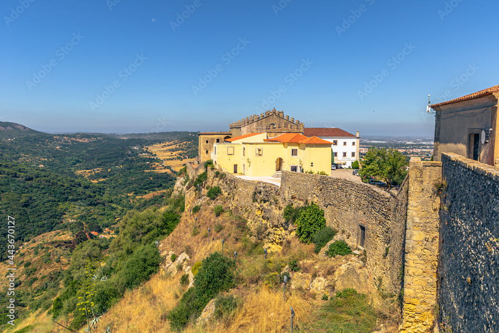 Castle of Palmela in the South of Portugal