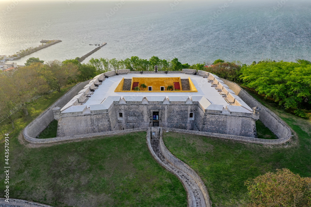 Fototapeta premium Fort of San Miguel - Campeche, Mexico