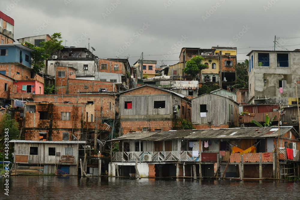 historic flood of the rio negro in the Amazon basin