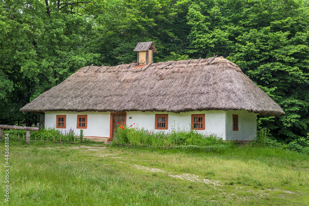 ukrainian historic traditional  house