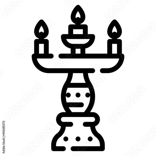 candelabra icon