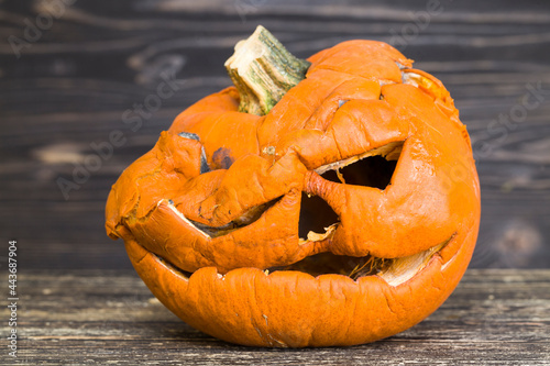 Canvas Print scary pumpkins