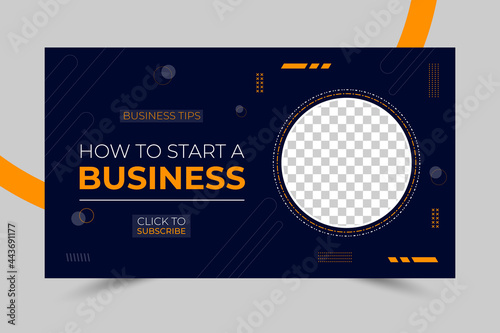Youtube Thumbnail Design Template