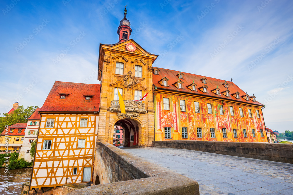 Bamberg, Germany. Town Hall of Bamberg (Altes Rathaus)