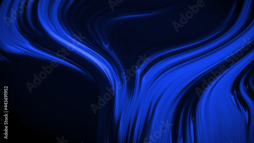 Abstract blue purple background with waves luxury. 3d illustration, 3d rendering.