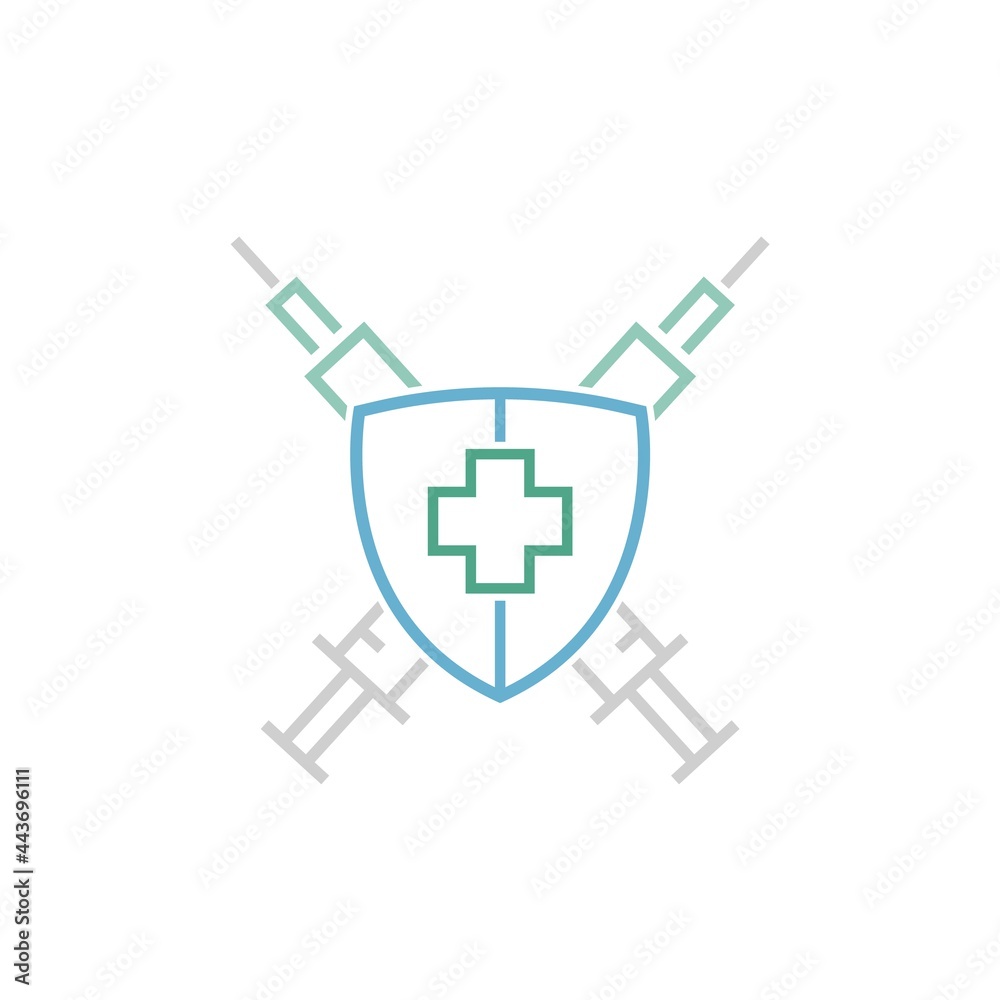 Time to vaccinate symbol. Pandemic, epidemic concept.