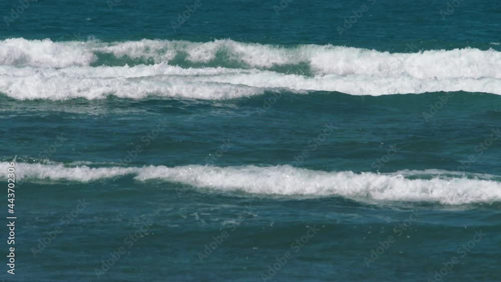 Blue ocean waves, relaxation Blue ocean waves, relaxation