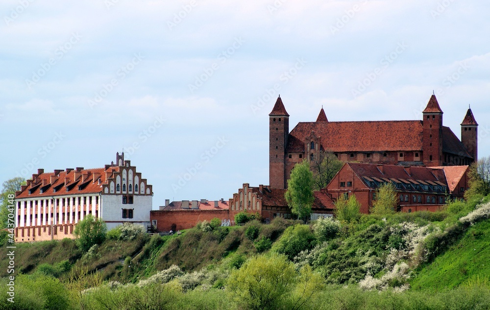 Gniew Castle in the town in Poland