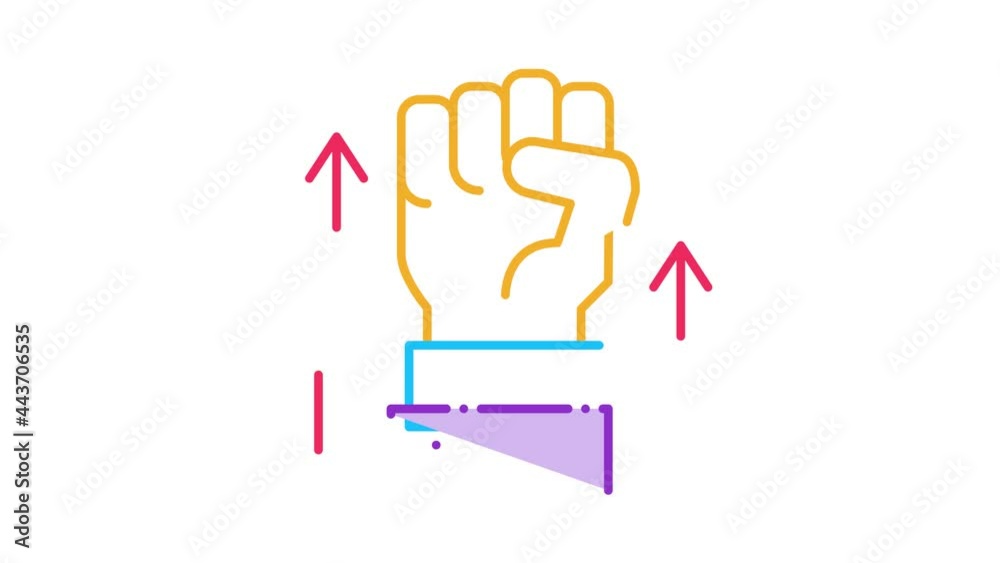 gather all your strength Icon Animation. color gather all your strength animated icon on white background gather all your strength Icon Animation. color gather all your strength animated icon on white background