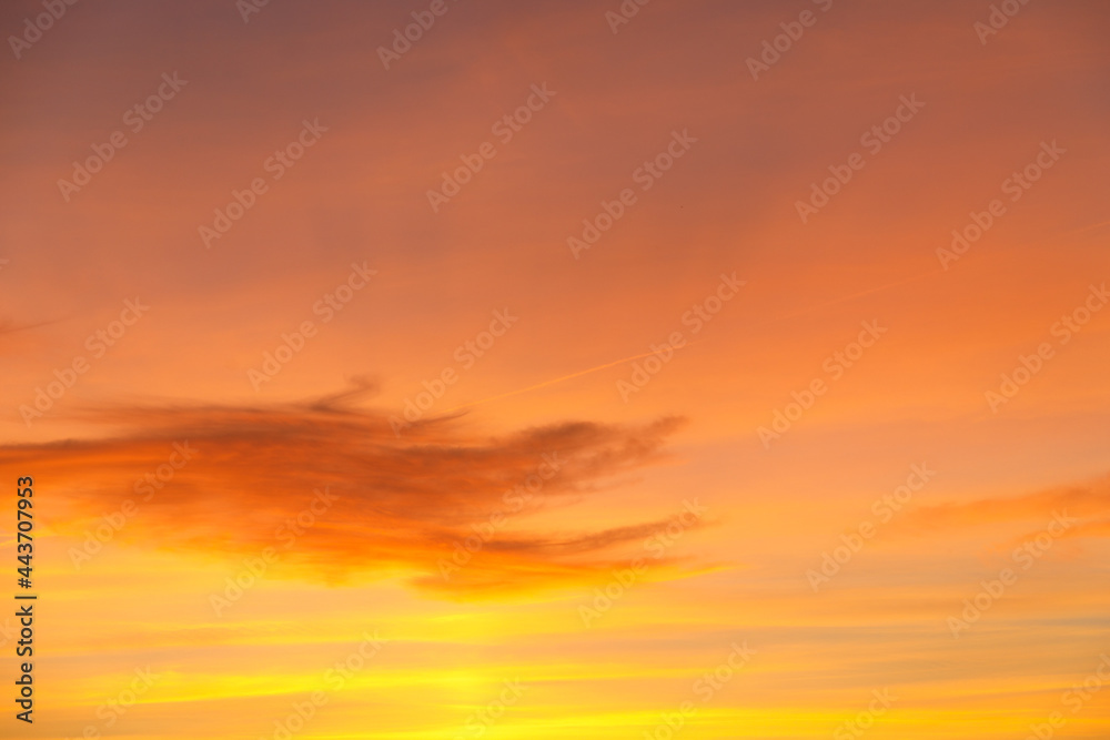 sunset in the sky sunset in the sky