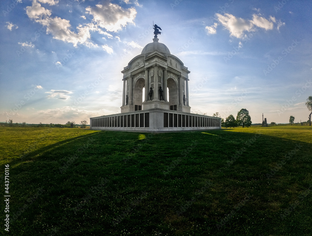 Monument in Gettysburg, PA.