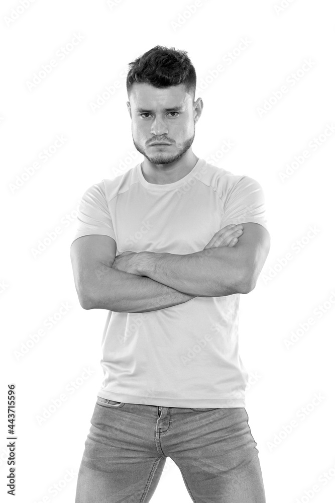 Fototapeta premium Sports fan celebrating excited.