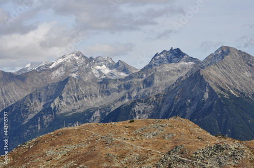Südtirol. Blick auf die Dolomiten.