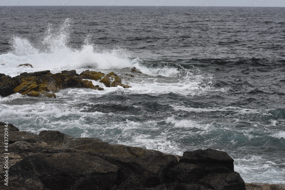 the waves showing their power the waves showing their power