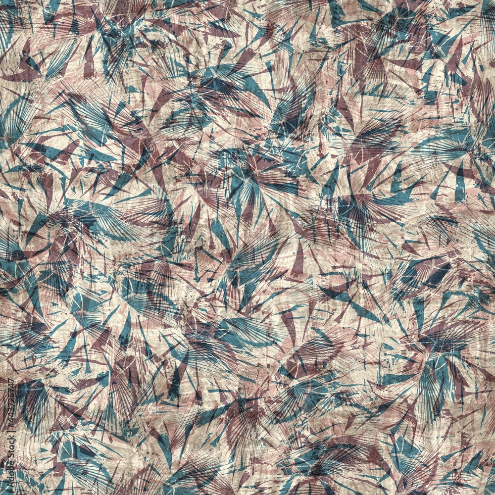 Seamless blue pink cream and navy surface pattern. High quality illustration. Overlaid and multiplied distressed and grungy worn abstract design for print. Detailed artistic repeat tile swatch. Seamless blue pink cream and navy surface pattern. High quality illustration. Overlaid and multiplied distressed and grungy worn abstract design for print. Detailed artistic repeat tile swatch.