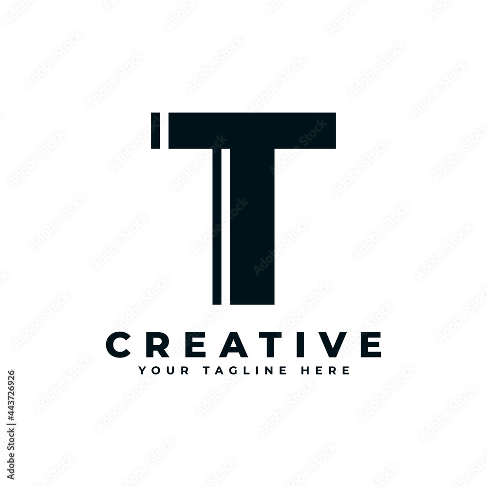 Creative Initial Letter T Logo Design. Usable for Business and Branding Logos. Flat Vector Logo Design Ideas Template Element. Creative Initial Letter T Logo Design. Usable for Business and Branding Logos. Flat Vector Logo Design Ideas Template Element.