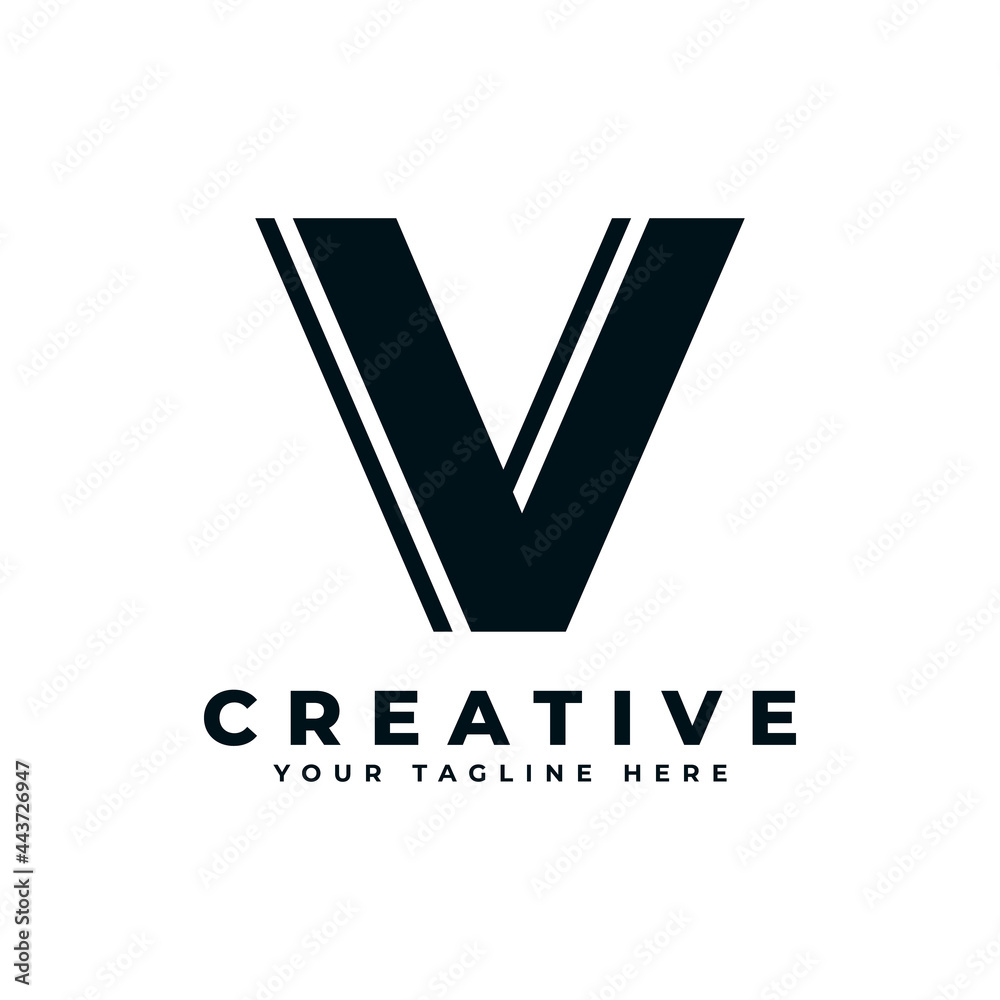 Creative Initial Letter V Logo Design. Usable for Business and Branding Logos. Flat Vector Logo Design Ideas Template Element. Creative Initial Letter V Logo Design. Usable for Business and Branding Logos. Flat Vector Logo Design Ideas Template Element.