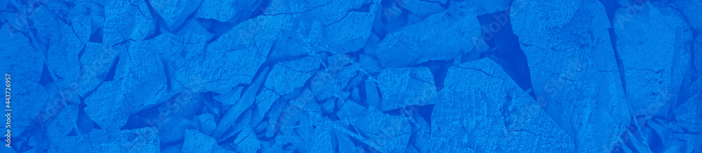 Obraz premium abstract blue texture background with copy space for design