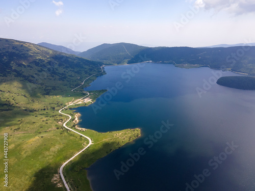 Wallpaper Mural Aerial view of  Belmeken Dam, Rila mountain, Bulgaria Torontodigital.ca