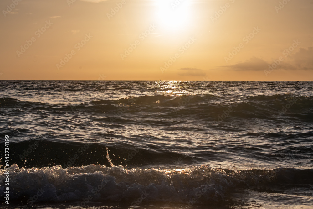 sunrise at the beach