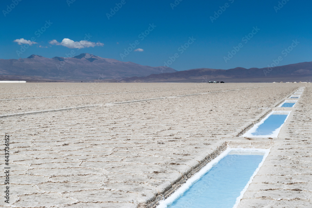 Salt and Lithium Extraction on Salar of Salinas Grandes, Argentine
