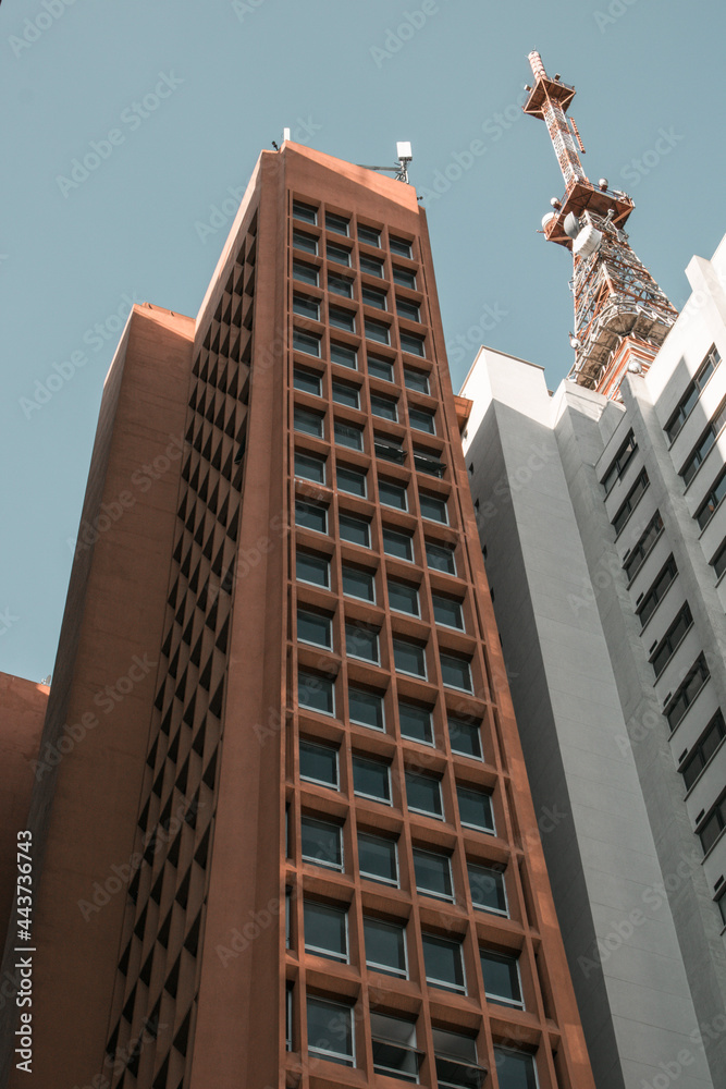 Obraz premium Urban Paulista Avenue São Paulo City Brazil