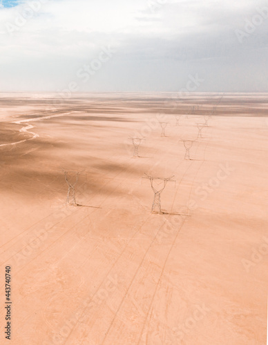 sand dunes in the desert