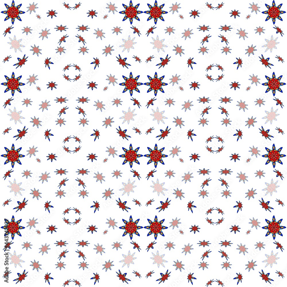 pattern with snowflakes pattern with snowflakes