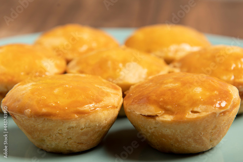 Empadinha, traditional Brazilian snack food