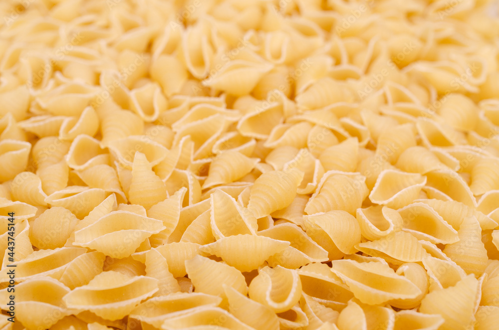 Dry shell pasta