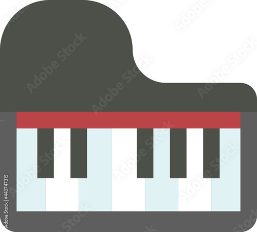 piano flat icon