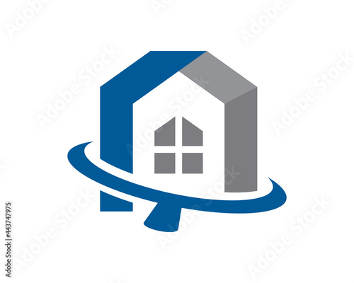 house search logo vector magnifier 2