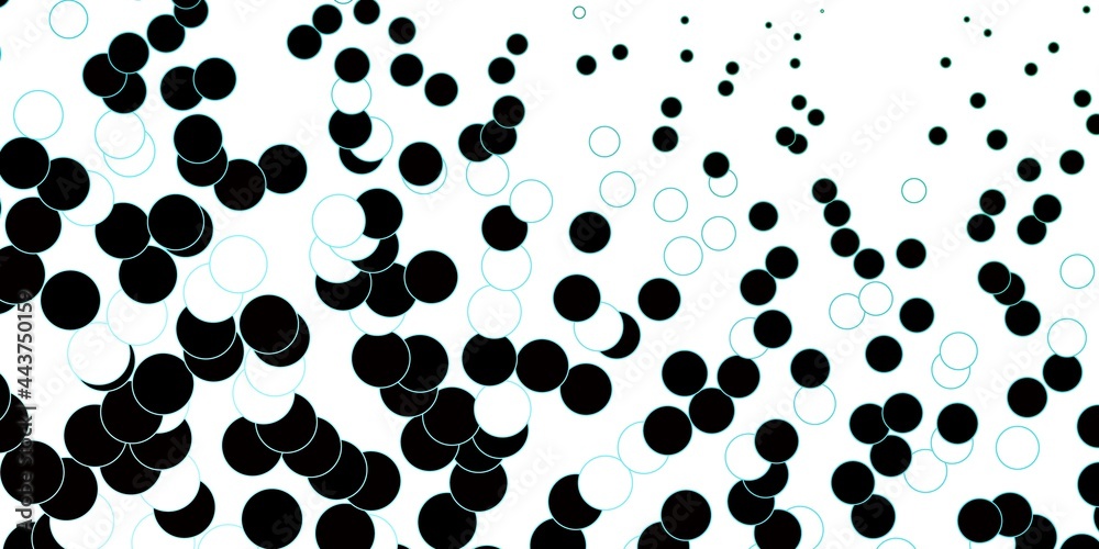 Dark Green vector layout with circle shapes. Dark Green vector layout with circle shapes.