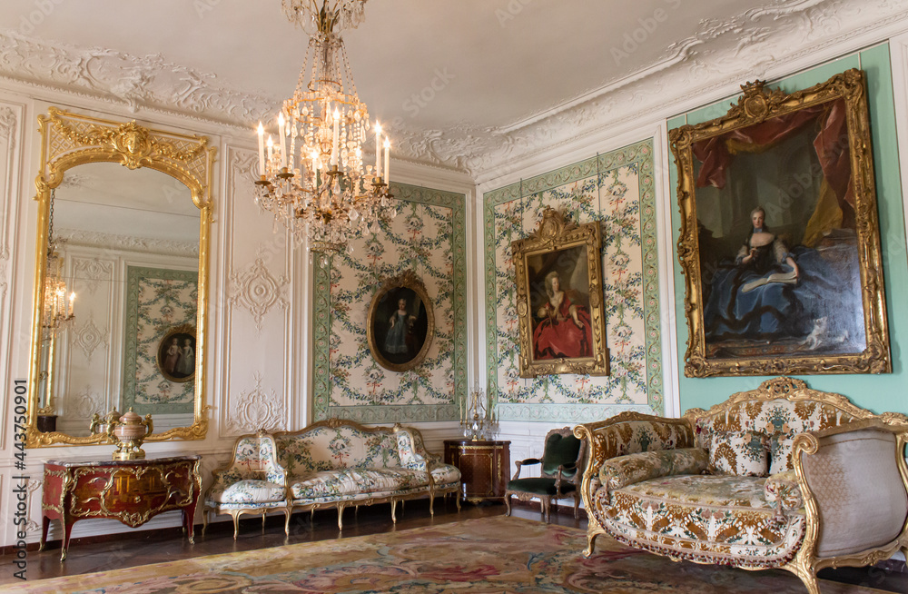 Versailles France July 24 11 Interior Of The Chambre De Madame Victoire At Chateau De Versailles Palace Of Versailles In France Stock Photo Adobe Stock