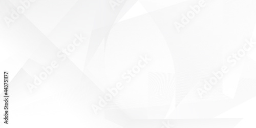 Abstract white and gray gradient background. geometric modern design. vector Illustration.