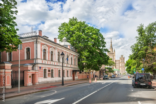 Embassy of Tanzania on Bolshaya Nikitskaya street in Moscow