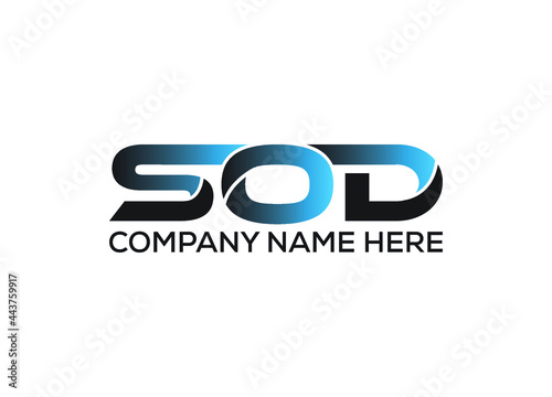 Initial Letter SOD Logo or Icon Design Vector Image Template.jpg