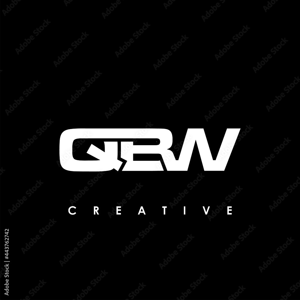 QBW Letter Initial Logo Design Template Vector Illustration QBW Letter Initial Logo Design Template Vector Illustration