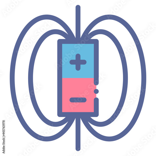 Magnetic Field Icon