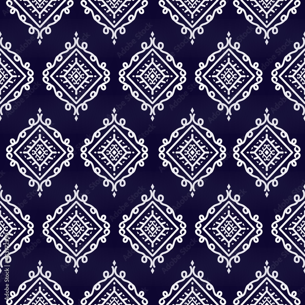 seamless pattern Ikat pattern ethnic tribal textile American African fabric geometric motif mandalas native boho bohemian carpet aztec 
