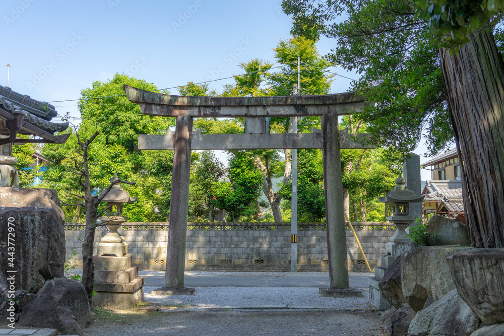 Naklejka premium 大城神社