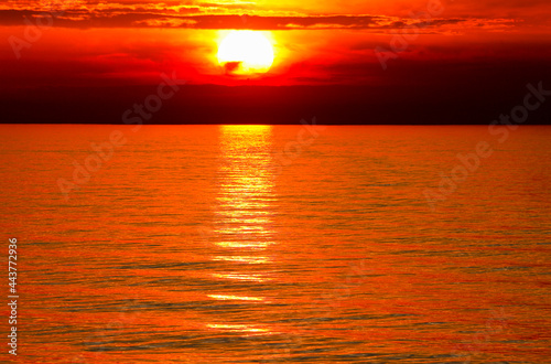Sonnenuntergang am Ionischen Meer