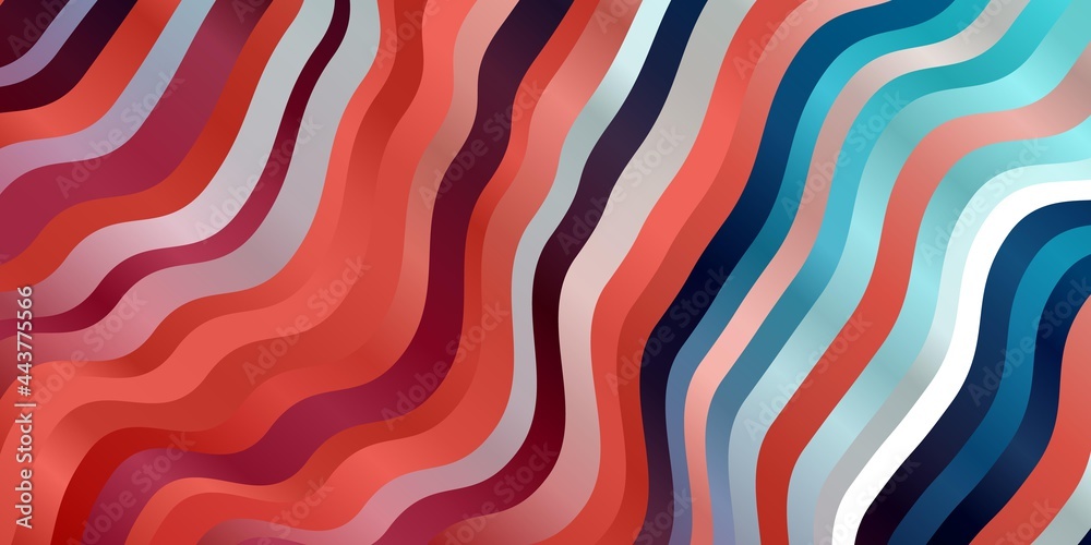 Light Blue, Red vector pattern with lines. Light Blue, Red vector pattern with lines.