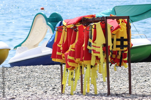 boats on the beach