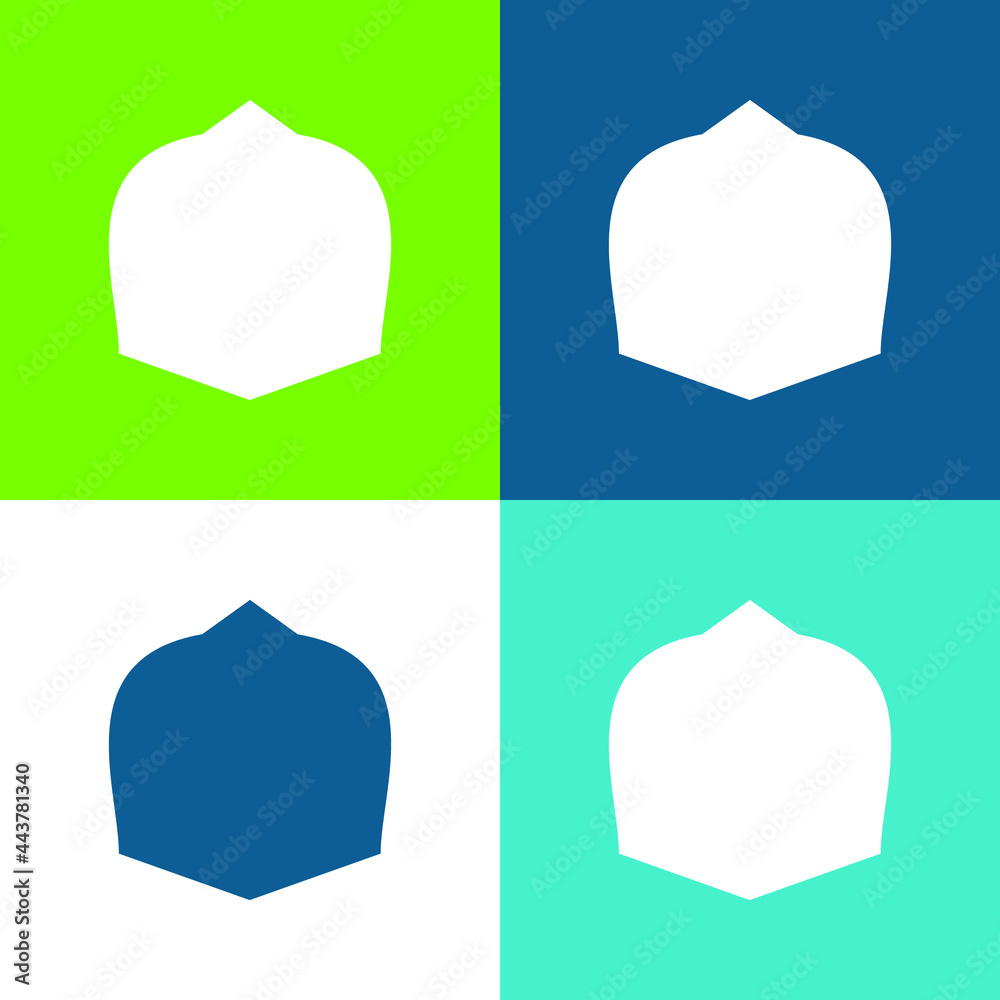 Black War Shield Flat four color minimal icon set Black War Shield Flat four color minimal icon set