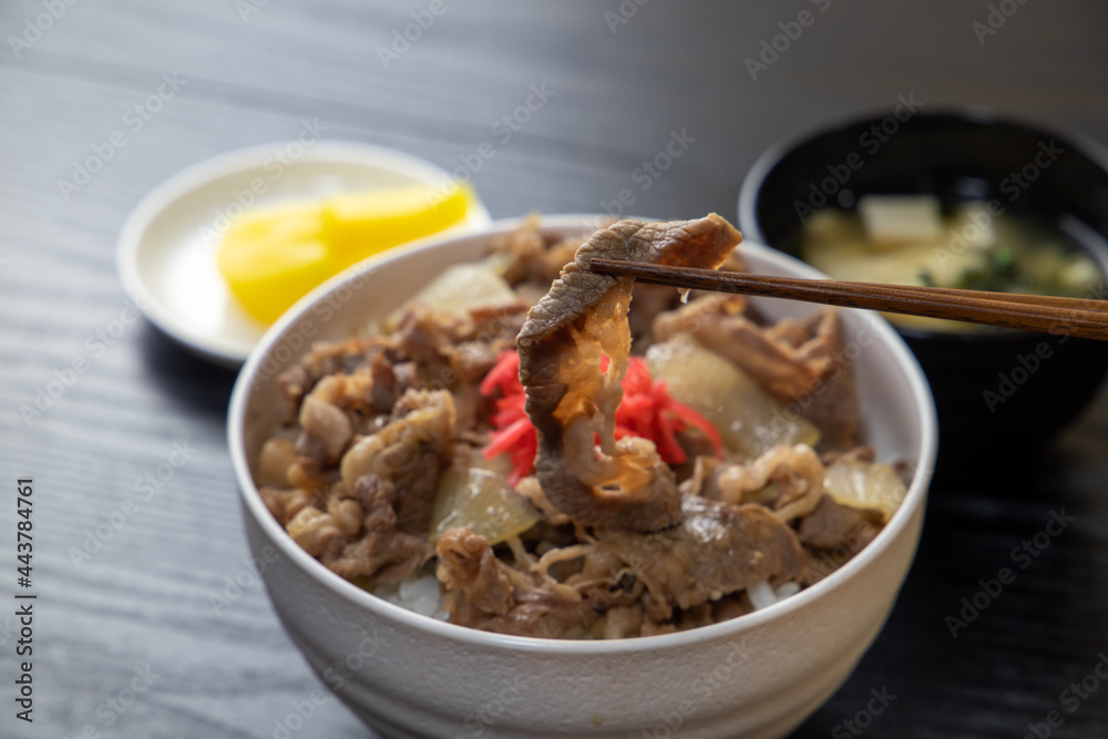 牛丼定食 牛丼定食