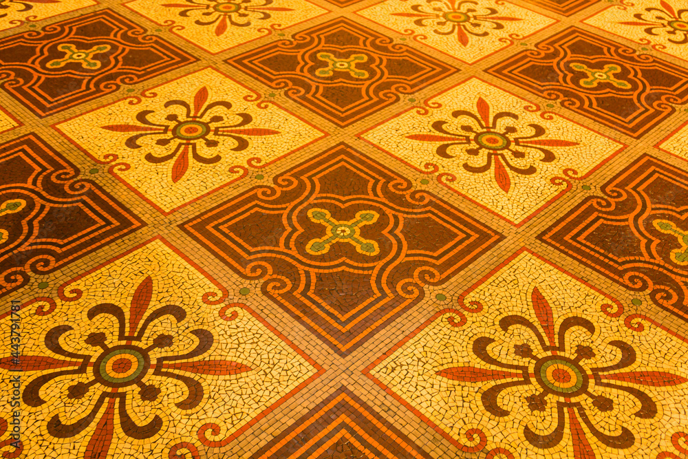 オーストラリア　メルボルンのセント・ポール大聖堂の床